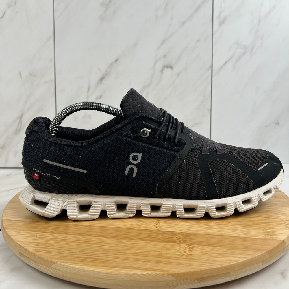 On Cloud 5 Mens Size 11 Black White Running Walk Sneakers Shoes 59.98919